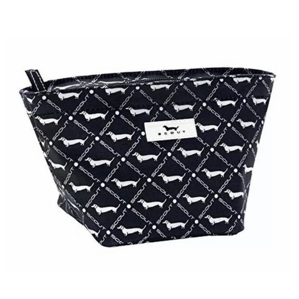 NWT SCOUT Dachshund Makeup Bag Cosmetic